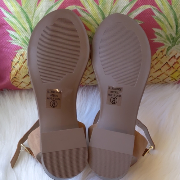 🛑 SOLD 🛑Tan Block Heel Sandal - Picture 8 of 8